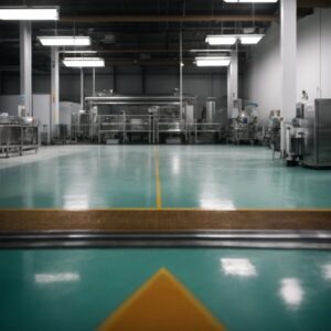 5_food-processing-facility-epoxy-flooring This image shows a living room with an epoxy floor.
