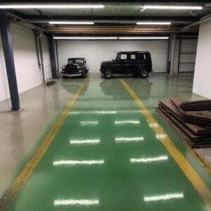 7_garage-epoxy-flooring This image shows a living room with an epoxy floor.